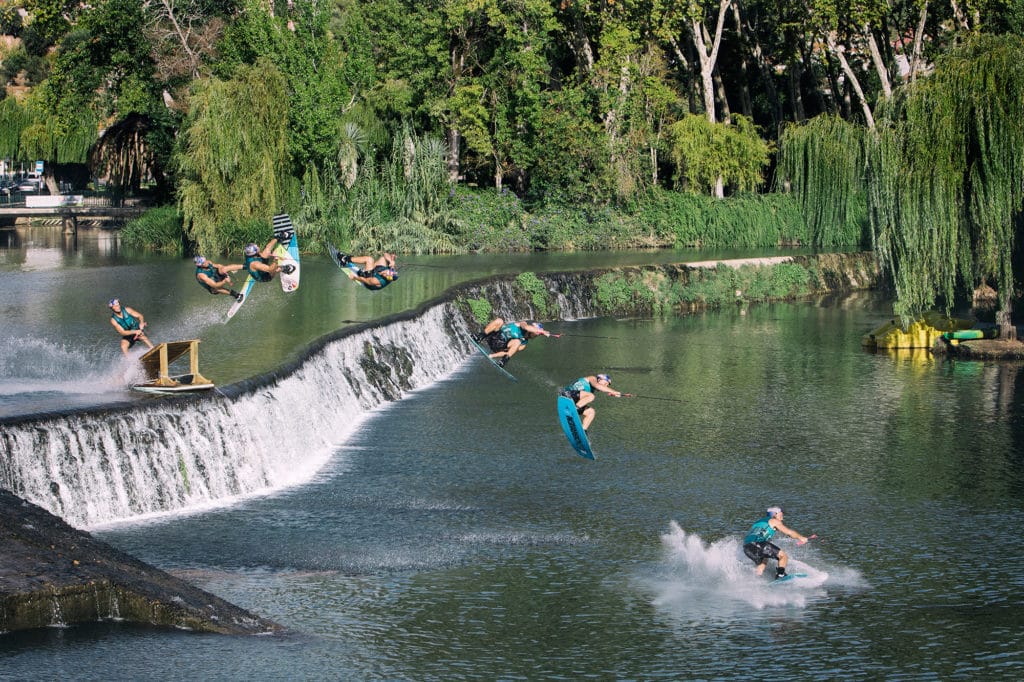 wakeboarding